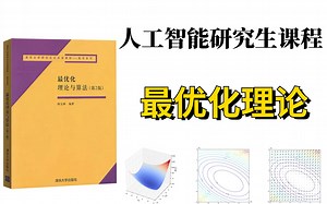 【最优化理论】终于有拿得出手的教程了！油管上最火的最优化理论教程全集，含配套课程资料，人工智能打基础必看！学完顺滑-最优化理论、优化理论、数学基础、人工智能