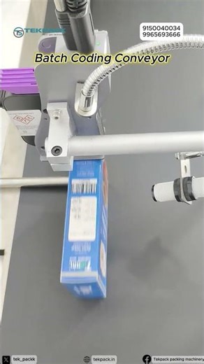 Batch Coding Solution | Online Thermal Inkjet Printer | Manual Conveyor #tijprinter #inkjetprinter