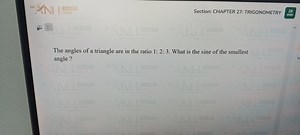Ms.DaysetSection: CHAPTER 27: TRIGONOMETRY29minThe angles... | Filo