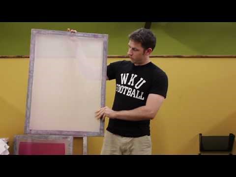 How To: Prepare Screens for Printing