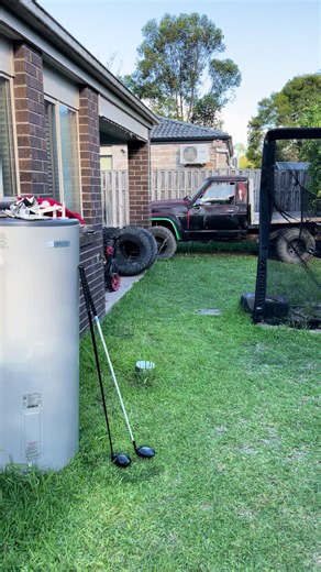 Long Drive Training session done, I’m out here Breaking my Balls, Later on is gym time. #like #follow #comment #viral #golf