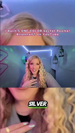 5 QUARTOS SECRETOS (Uma Cor Só!) ‪@BriannaYT‬