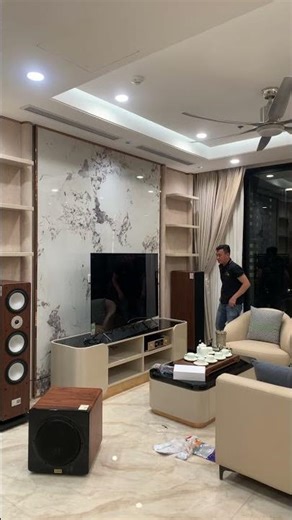 Lắp đặt Dàn Karaoke Hát Đẳng Cấp Loa Cây AV-Pro OMEGA Sang Trọng ở ECOPARK Hưng Yên 0374684491