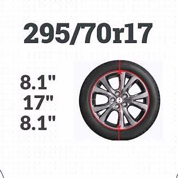 295/70R17 in Inches: Actual Dimensions & Specs