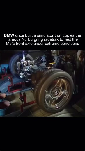 Fleet | BMW once built a specialized test rig designed to simulate the extreme forces of the Nürburgring, allowing engineers to stress-test the... | Instagram