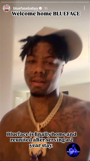 Keepin Up With The Blue’s | @bluefasebabyy is finally home and reunited with his children after serving 2 years. Welcome home #Blueface | Instagram