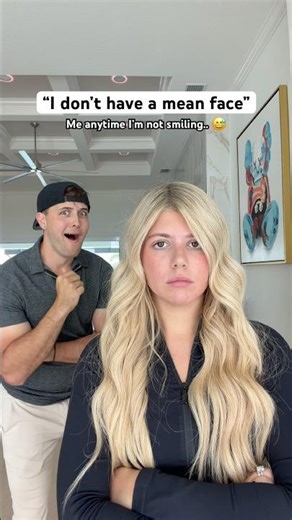 My RBF is so bad.. 😅💀 #shorts #challenge #couple #funny