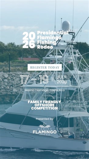Marina Flamingo on Instagram: "🎣 Join the Action – The Presidential Challenge is Coming to Marina Flamingo! 🌊🏆 Welcome to the Presidential Challenge Fishing Tournament, hosted right here at Marina Flamingo Village! An event designed for anglers, families, and the entire Flamingo community—bringing together competition, relaxation, and celebration in one incredible setting. 📝 Registration is now open — secure your spot today! 📅 July 17–19, 2026 🎣 ¡Inscribite ya! El Presidential Challenge ll