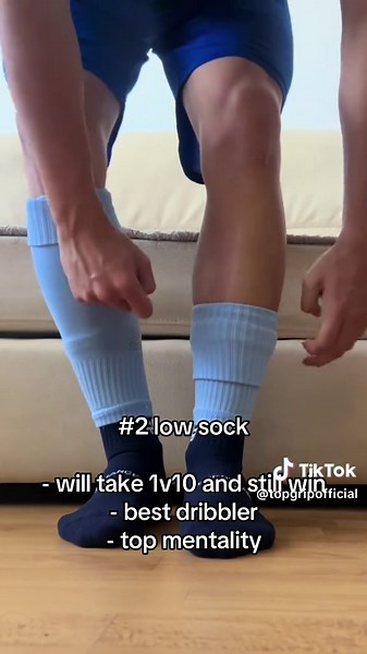 Grip socks long socks styles and what they say about you. Baller stuff here ➡️ topgripofficial.com #gripsocks #minishinpads