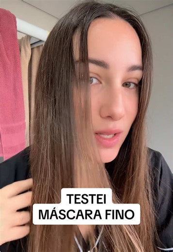 Máscara Japonesa Fino no meu cabelo que é FINO e liso 💆🏻‍♀️ Será que deu certo? Meu cabelo é muito fino, quebra com facilidade, então tenho sempre que estar cuidando desse aspecto. Se seu cabelo é fino, fica até o final pra você ver o resultado 🩷 E não esquece de comentar aqui o que você achou! Beijos 😘 #cabelofino #cabeloliso #mascarafino #beleza #autoestima