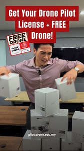 🚨 Want to Become a Drone Pilot Get a FREE Drone? 🚨 ✔️ Just 7 Days → Certified Pilot (CAAM RCoC-B) ✔️ Learn directly from INDUSTRY EXPERTS ✔️ Over 2,500 graduates already certified 🎁 Special Bonus: Enroll now & get a FREE Drone Competency Program (Save RM3,000!) 📅 October & September Intakes → Slots Filling Fast! 📍 KL | Penang | Johor | Pahang | Sabah | Sarawak 👉 Register now: pilot.drone.edu.my 📲 Or WhatsApp us directly: https://wa.me/60126614609 #AsiaDroneTechnicalAcademy #DronePilot #Dr