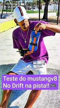 Testing my remote control mustang v8 on the track!! 🎮🔥 #mustangv8 #test #Drift #remotecontrol