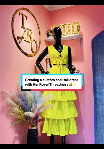 Creating a Custom Cocktail Dress with Her Royal Threadness