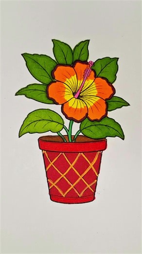 Sun Magic in a Pot: Hibiscus Art That Never Fades