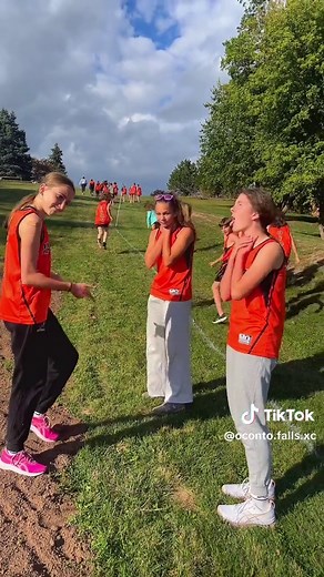 When you have to do this hill TWICE this meet #hills #fy #viral #xc #crosscountry