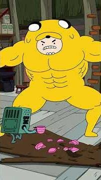 Indestructible Jake Suit! 💪🤕 #adventuretime #cartoonnetwork