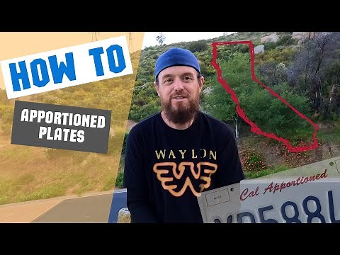 How To Get Apportioned Plates In California Step-By-Step, Things To Avoid