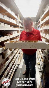 Tray showing us how the trailer is set up with parts on the big red truck. https://hhclassic.com #hhclassic #hhclassicparts #chevrolet #chevy #chevycars #chevytrucks #chevyparts #classicchevy #classic #classicparts #squarebody #c10 #oldtrucks #vintage #oldschool #vintagecars #classiccars #cars #trucks #impala #nova #chevelle #trifive #elcamino #malibu #biscayne #belair #camaro #chevyblazer #gmctrucks | H&H Classic Parts