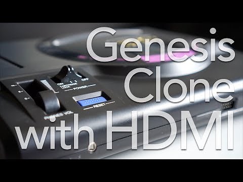 Sega Genesis Clone with HDMI!