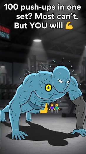 🎯 “How to Do 100 Push-Ups in One Set” #gym #hundredpushup #pushup #fitnessshorts
