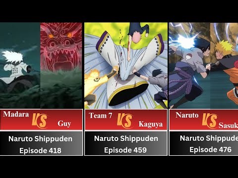 Best FIGHTS in Naruto | Naruto, Shippuden, Movies & Boruto