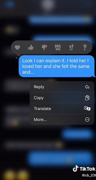 Text Message Confusion: A Heartfelt Conversation