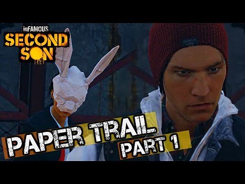 inFAMOUS Second Son - Paper Trail Part 1 Full Walkthrough [HD] 1080p
