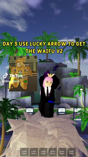 Day 3: Using Lucky Arrow for Shiny Characters in YBA
