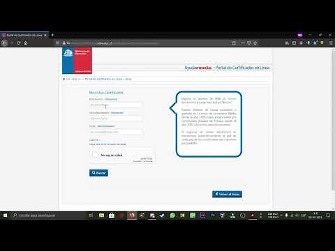 Tutorial Obtener Certificados en Linea Mineduc