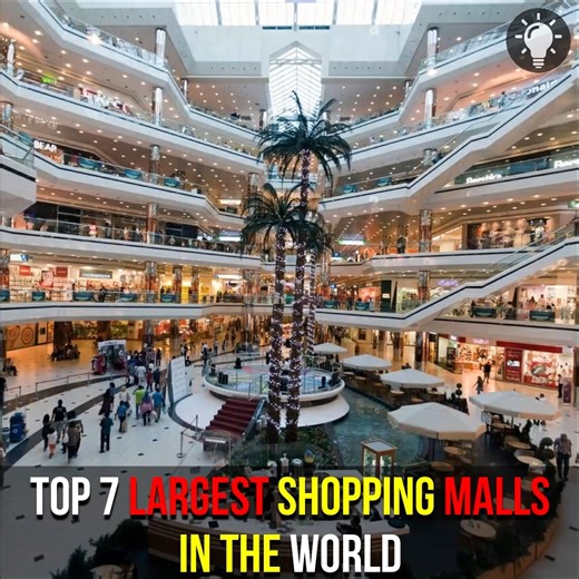 Top 7 Largest Shopping Malls In The World | Shining Knowledge