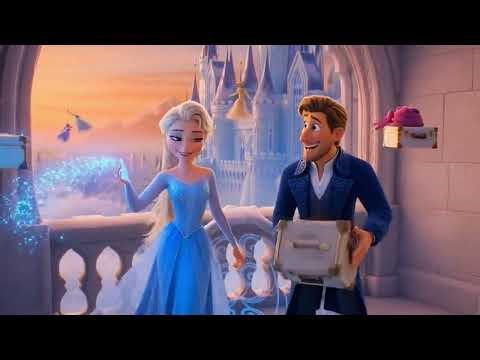 Elsa’s Magical Honeymoon 💙 Romantic Love Story Animation #animation #kidsvideo