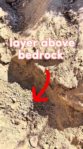 Reading the dirt = finding the gold 🧐 Breaking down this hole layer by layer