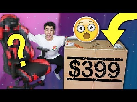 Unboxing The Most EXPENSIVE CHAIR EVER MADE! (Youtuber PewdiePie Chair REVIEW!)