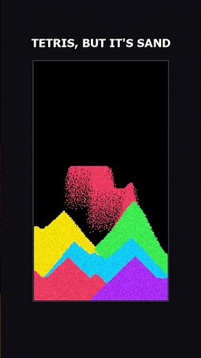Tetris, but it’s sand nostalgia