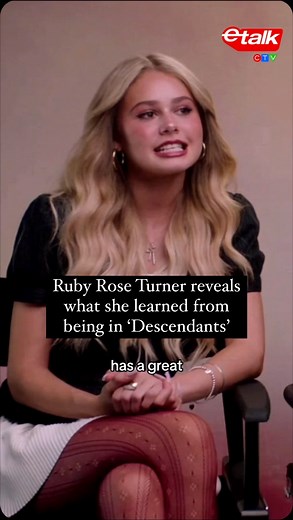 Etalk on Instagram: "Ruby Rose Turner shares what she learned playing Bridget in ‘Descendants: The Rise of Red’ 🍿 Watch out full interview on our YT. #RubyRoseTurner #Descendants #DescendantsTheRiseOfRed #Disney #DisneyPlus #DisneyChannel #DaraRenee #MorganDudley"