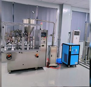 [Hot Item] High Speed Automatic Toothpaste Cream Face Cleanser Tube Filling Machine with Sealing