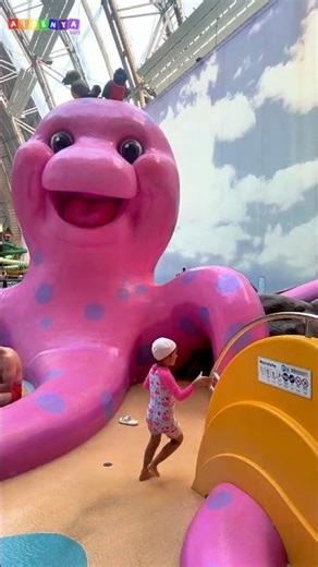 Kids Explore Tropical Islands — The World’s Largest Indoor Water Park 🌴💦