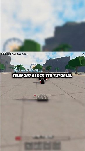 How To teleport in TSB!