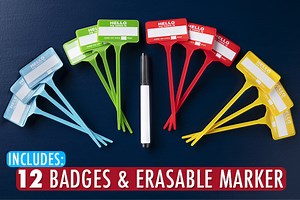 Plant Name Badges: Signs to help tell your numerous plants apart.