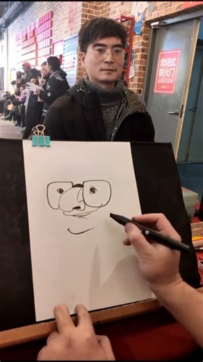 HOW TO CARTOON FACE #drawingfunny #facetocartoon #cartoonface #cartoontransformation