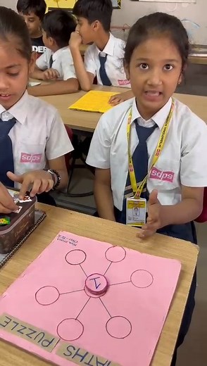 PROBLEM-SOLVING ACTIVITY Maths learn by fun Game zone activity Classes 1st to 8th | SDPS International School | Facebook