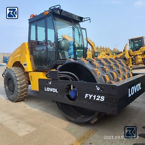 [Hot Item] Brand New Lovol Fy-10s/Fy-12s Sheep Foot Road Roller Compactor Construction Machinery Good Price for Sale