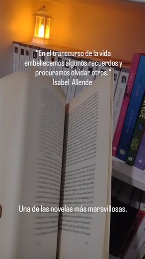 ✍🏻💐Una de las novelas más hermosas que he leído de nuestra querida Isabel Allende. #isabelallende #lecturasrecomendadas #ClubDeLectura | Leyendo_voy
