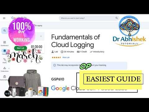 Fundamentals of Cloud Logging | Easiest Guide | #GSP610 #qwiklabsarcade2026