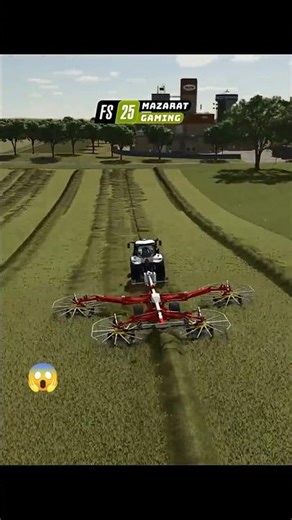 Smooth Grass Windrowing with a Modern Rake 🌿🚜 | FS25