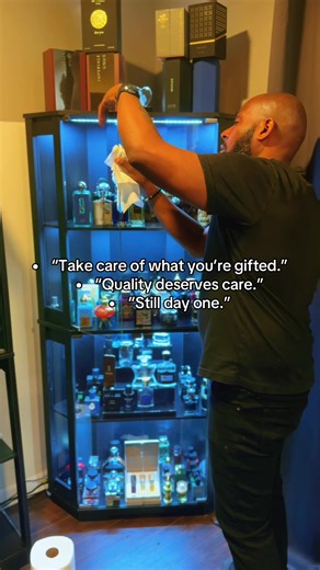 Turn your collection into a statement piece. The MIIFUNY 65” Lighted Display Cabinet brings museum-style elegance to your home with sleek glass doors and 3 adjustable LED light colors to match your vibe. Designed with a human body motion sensor, the lights turn on automatically when you walk by—no switches, no hassle. #bombfragrances23 #displaycase