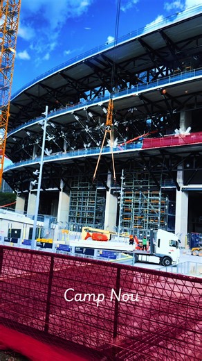 Así está el Camp Nou, Febrero 2026 #CampNou #SpotifyCampNou #FCBarcelona #Barça #Barcelona