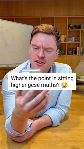 Higher GCSE Maths is worth the effort 🫡