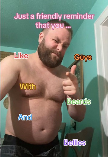 Celebrating Beards and Dadbods Among Over 30s