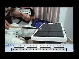 Hướng dẫn học đánh trống cơ bản - cách luyện tập tây #3 / Y Riah Rc
